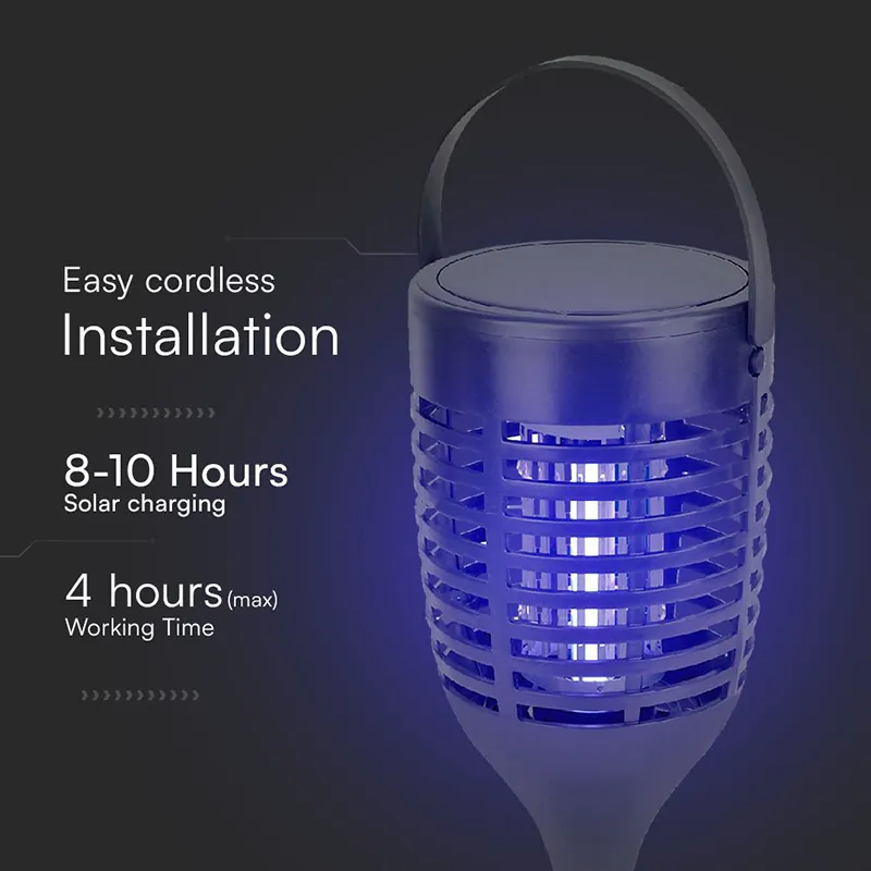Aparat Aniti-Insecte cu Incarcare Solara 3IN1 1.3W