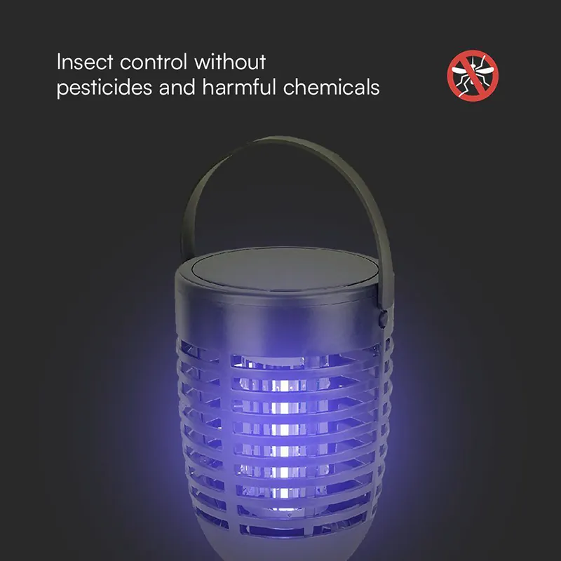 Aparat Aniti-Insecte cu Incarcare Solara 3IN1 1.3W