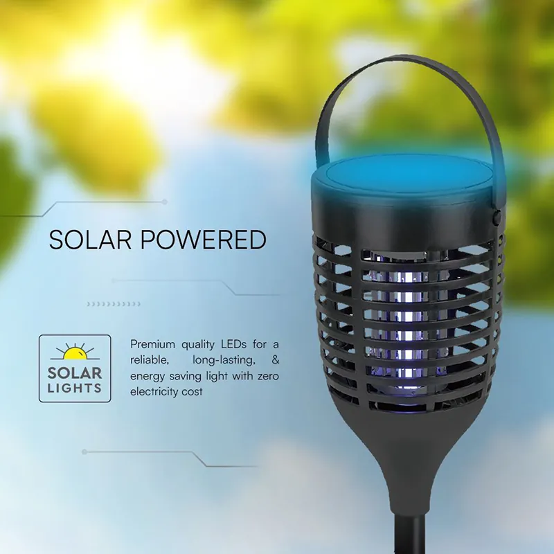 Aparat Aniti-Insecte cu Incarcare Solara 3IN1 1.3W