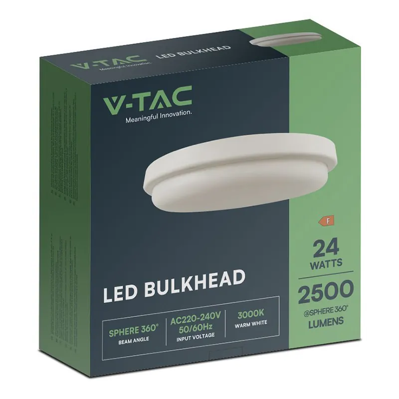 Plafoniera LED 24W IP54 6500K