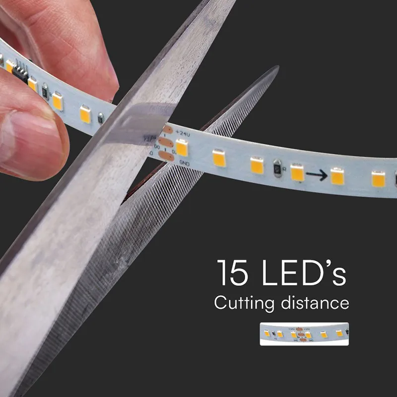 Banda LED SMD2835 Running 10W/M 24V IP20 3000K 10M