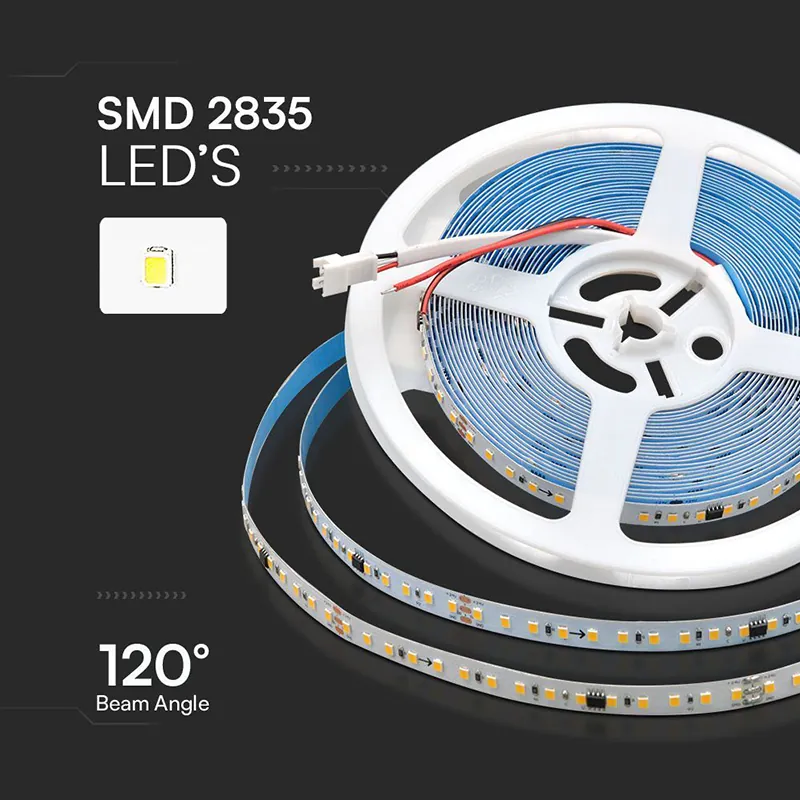 Banda LED SMD2835 Running 10W/M 24V IP20 4000K 10M