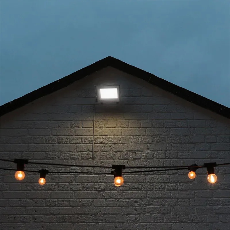 Reflector LED SMD 50W 3IN1 IP65 Cablu - Gri