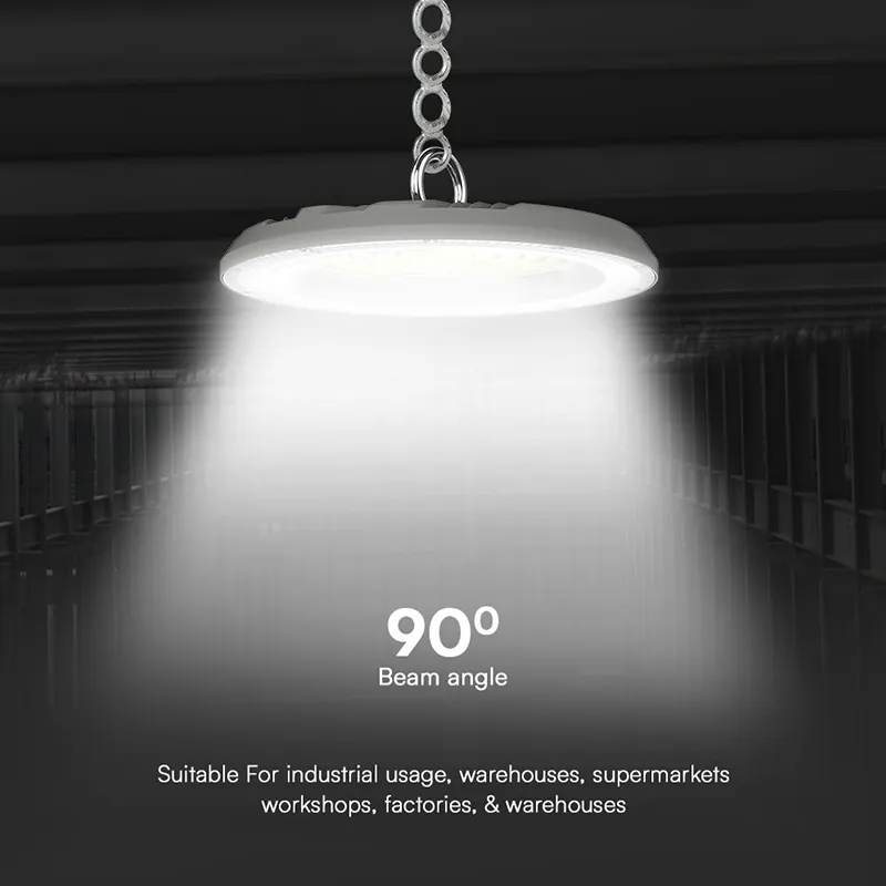 Corp Iluminat LED Industrial 100W 3IN1 IP65 - Gri