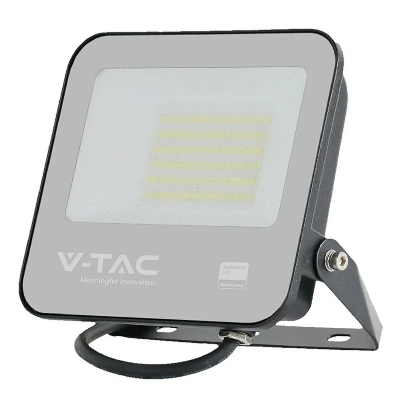 Reflector LED SMD 50W 4000K IP65 Cip Samsung - Negru/Gri