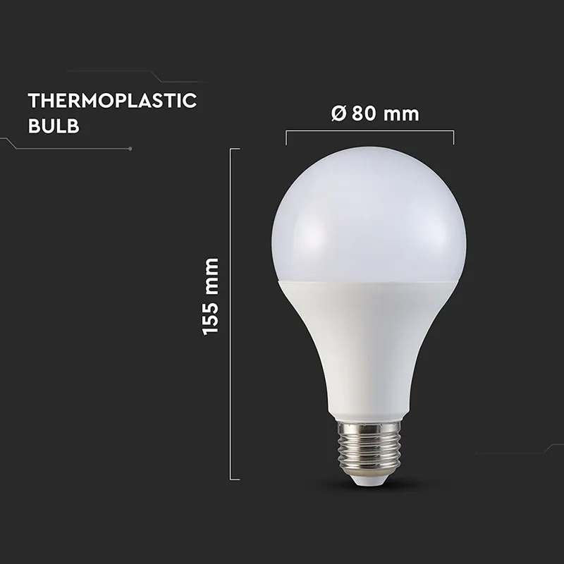 Bec LED A80 E27 20W 3000K Alb Cald