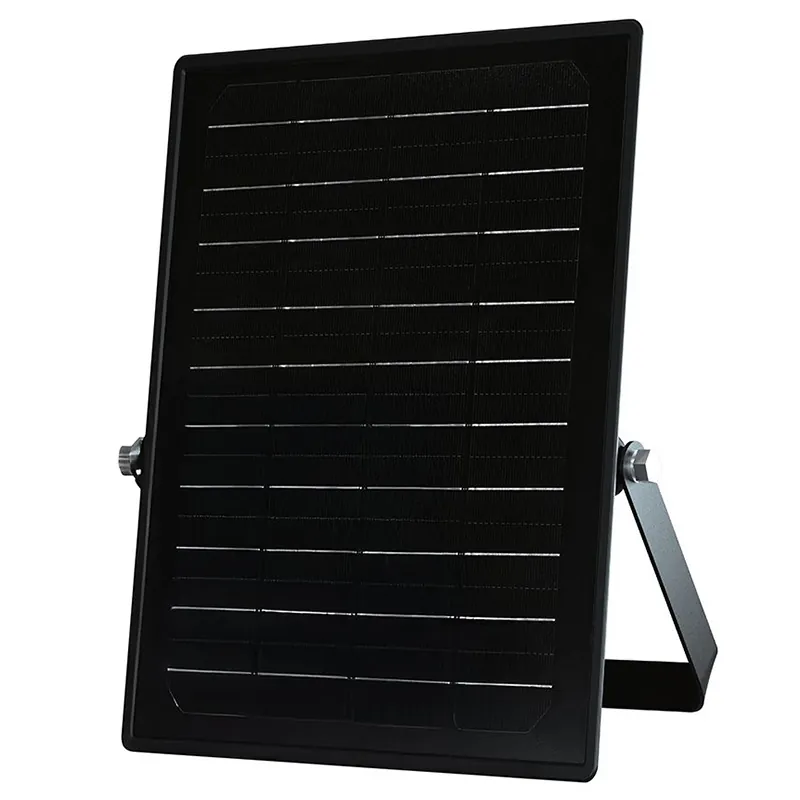 Reflector cu Incarcare Solara 10W 1500LM 4000+6400K - Negru