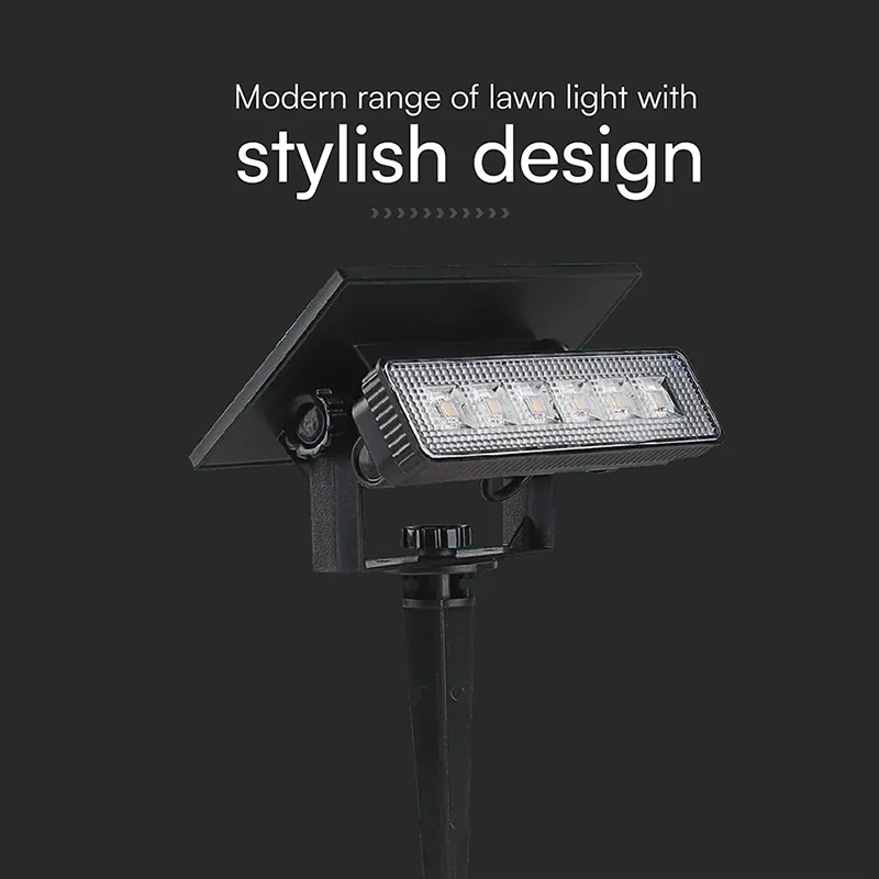 Lampa LED Solara 0.9W 3000K 2IN1 Montaj Perete + Tarus Gradina IP65