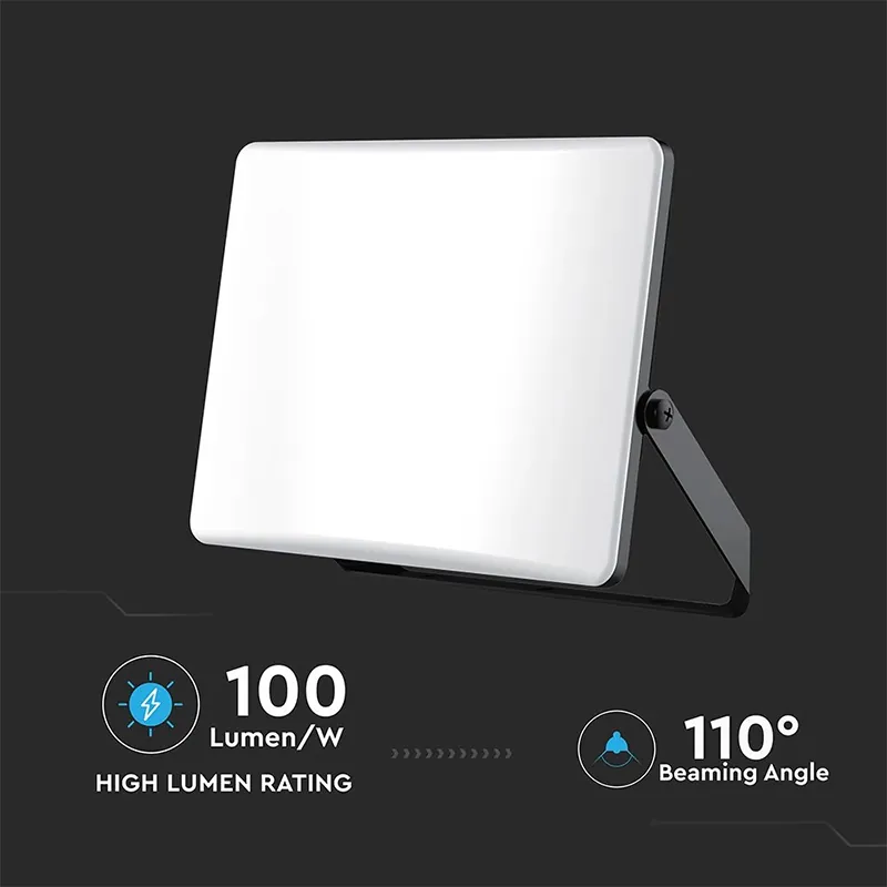 Reflector LED SMD 50W 3IN1 IP65 Cablu - Negru
