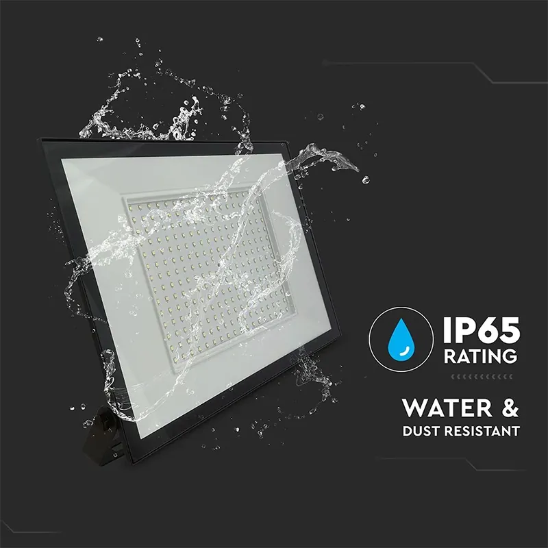 Reflector LED SMD 200W 6400K IP65 - Negru