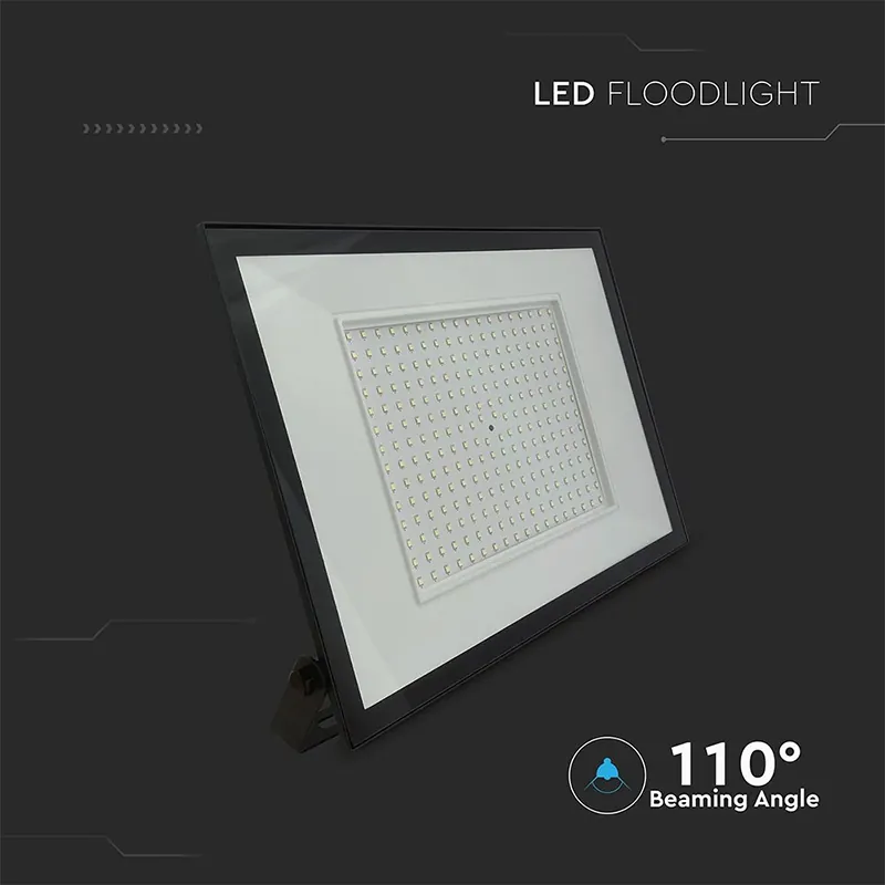 Reflector LED SMD 200W 6400K IP65 - Negru