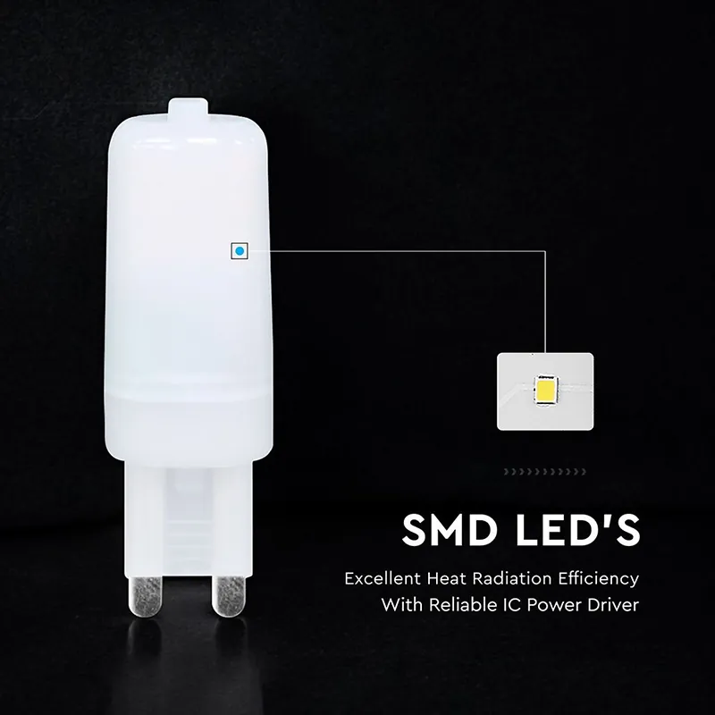 Bec LED G9 2.2W 6500K