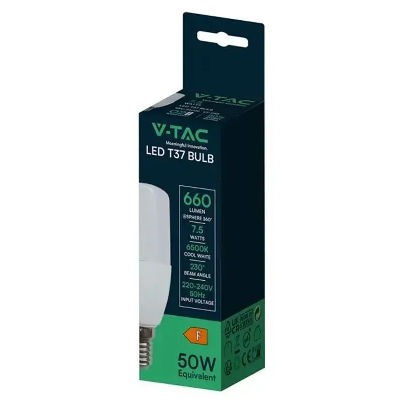 Bec LED T37 E14 7.5W 4000K Alb Neutru