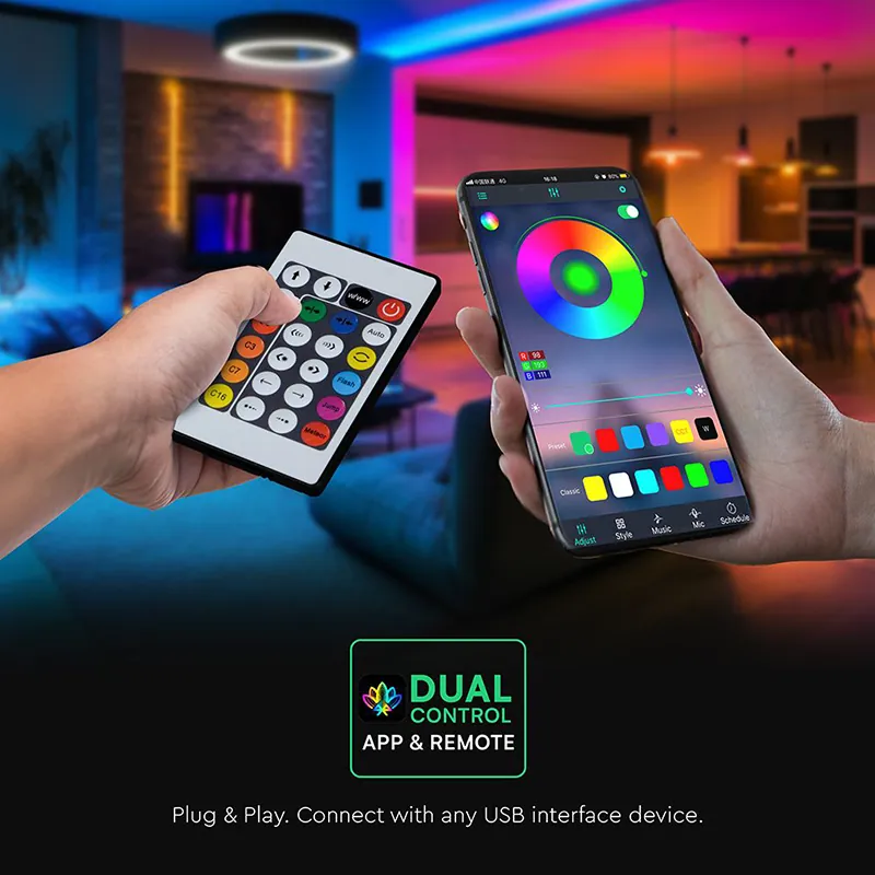 Kit Banda LED Neonflex Magic RGB 5M
