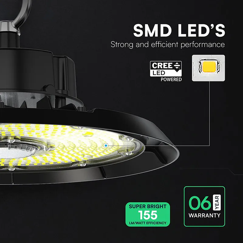 Corp Iluminat LED Ufo Highbay 100W 160LM/W 4000K Cip Cree