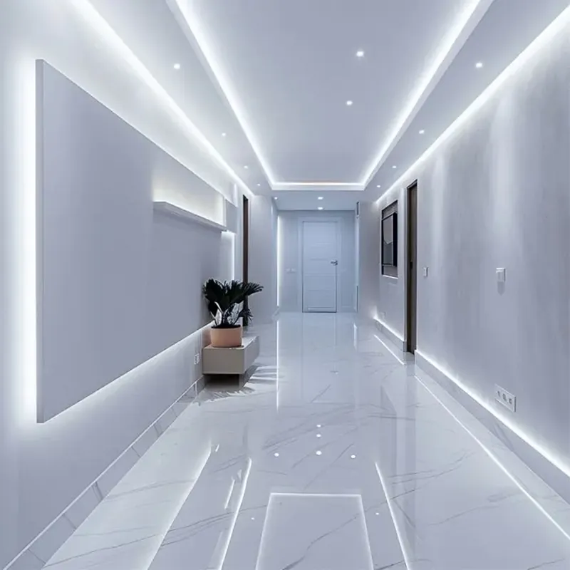 Banda LED 5MM 8W/M 24V IP20 Rola 10M 6500K Cip Cree