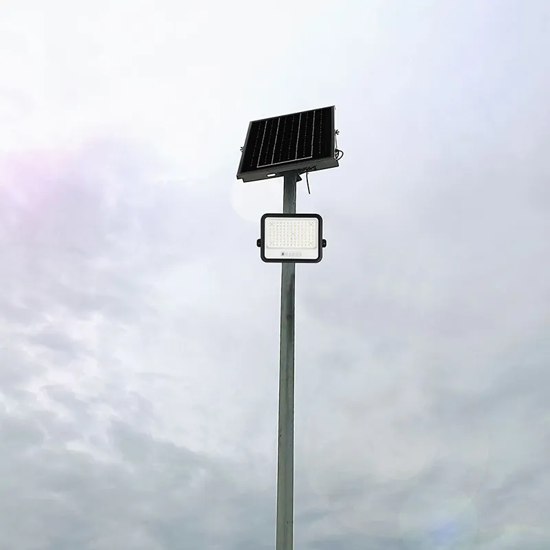 Reflector cu Incarcare Solara 200W 7IN1 - Negru