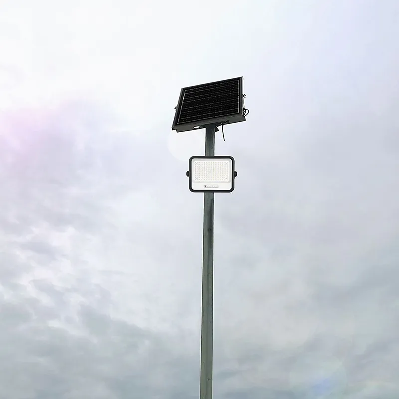 Reflector cu Incarcare Solara 300W 7IN1 - Negru