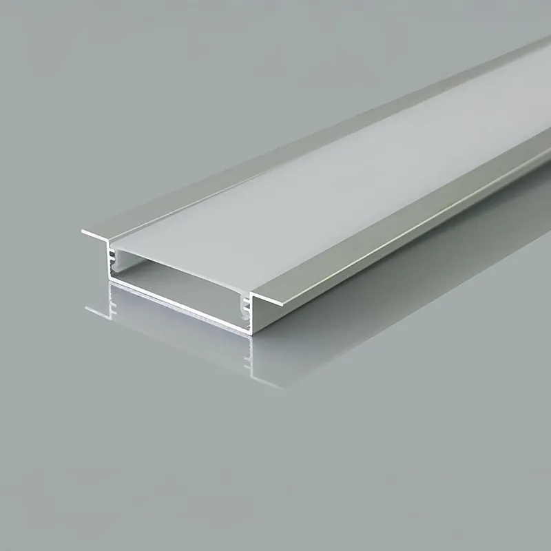 Profil Aluminiu pentru Banda LED 2M 40MM X 10MM - Argintiu