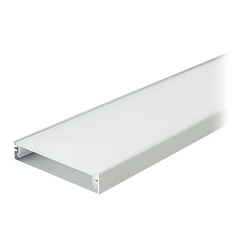 Profil Aluminiu pentru Banda LED 2M 50MM X 10MM - Argintiu