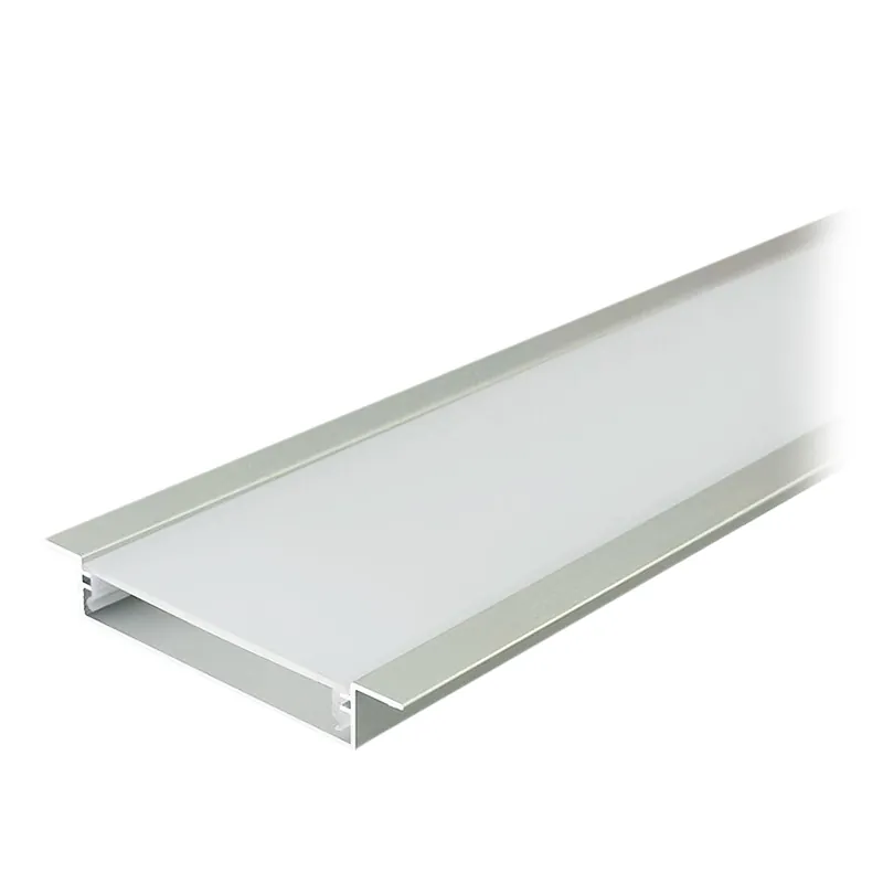 Profil Aluminiu pentru Banda LED 2M 50MM X 10MM - Argintiu