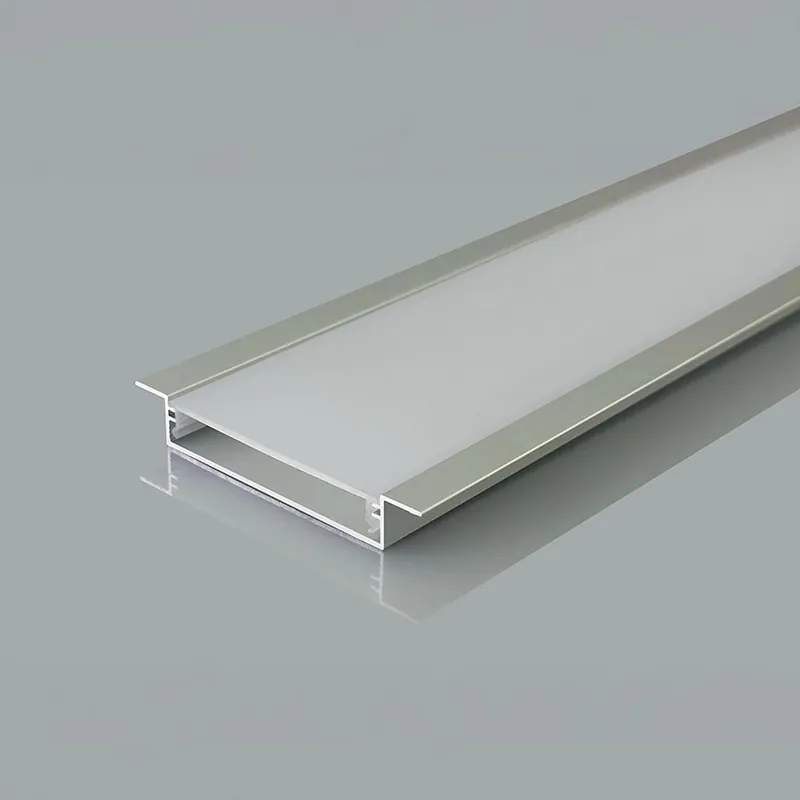 Profil Aluminiu pentru Banda LED 2M 50MM X 10MM - Argintiu