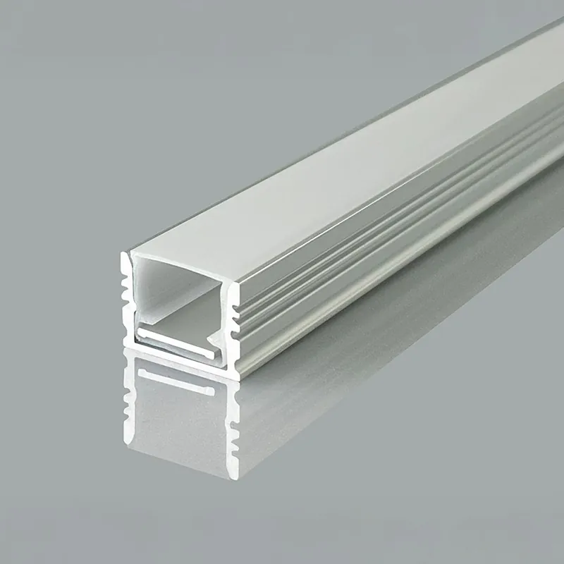 Profil Aluminiu pentru Banda LED 2M 17MM X 14MM - Argintiu