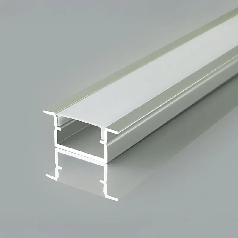 Profil Aluminiu pentru Banda LED 2M 17MM X 10MM - Argintiu