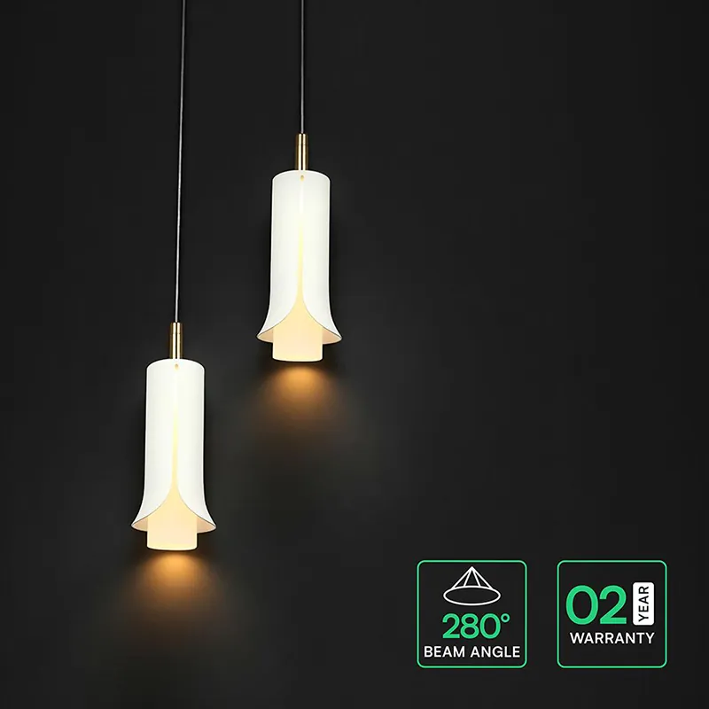 Corp Iluminat LED 2X5W 3000K 2000X1770MM - Alb