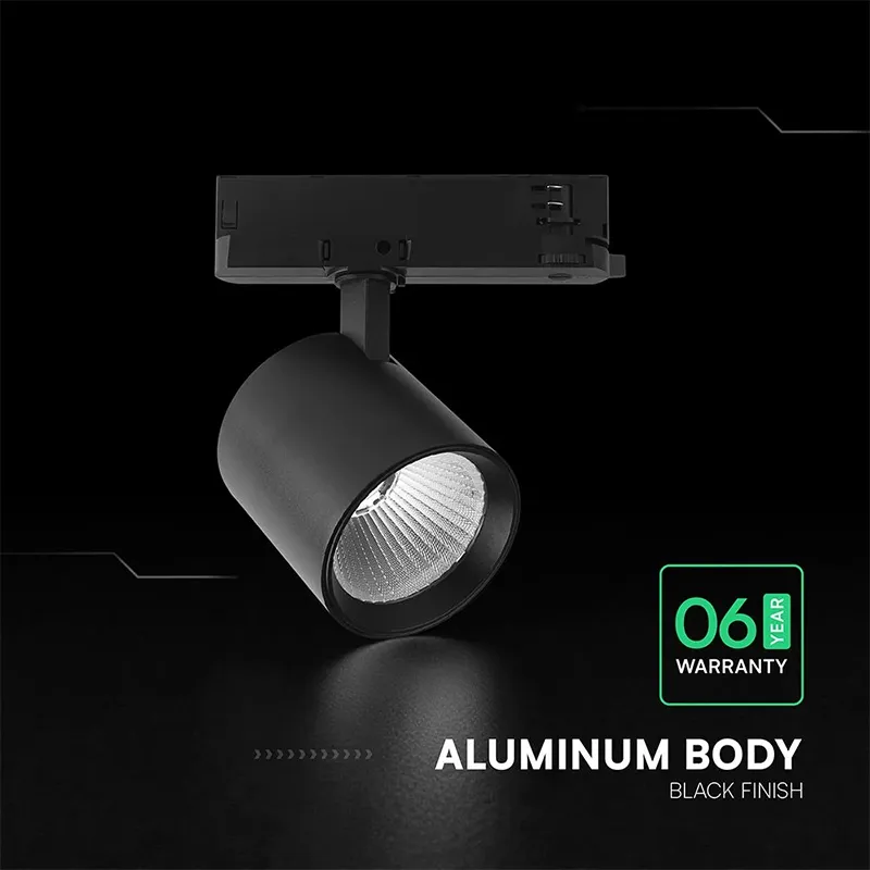 Corp iluminat LED tracklight 30 W 4000 K negru