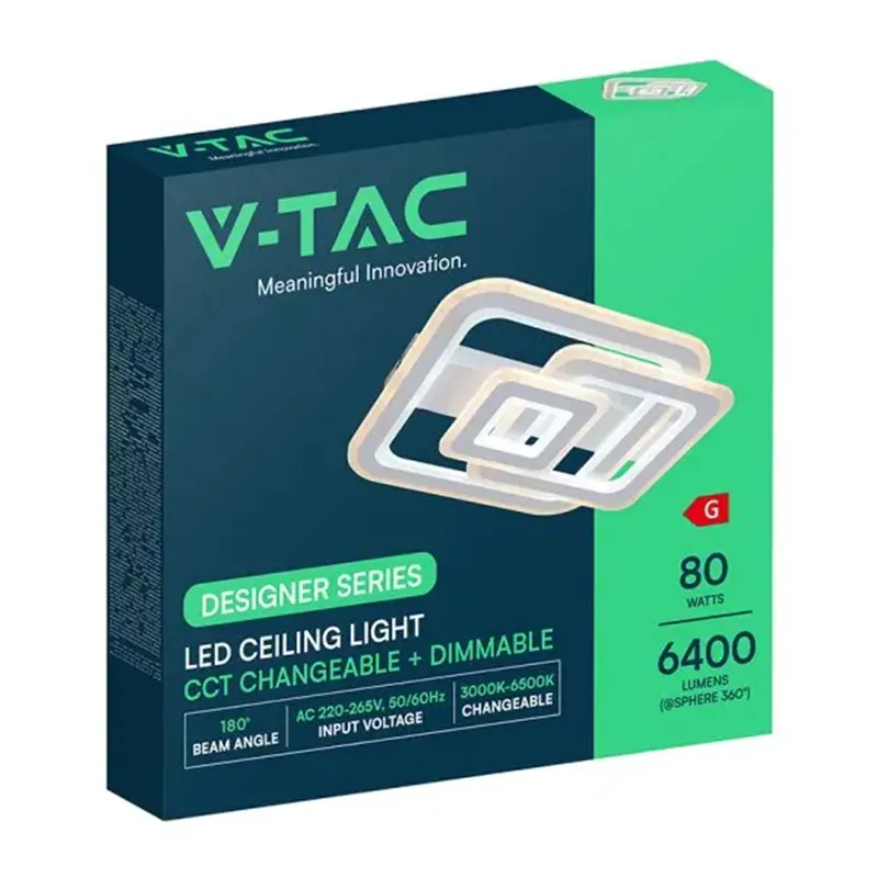 Aplica LED 80W 3IN1 Dimabil cu Telecomanda