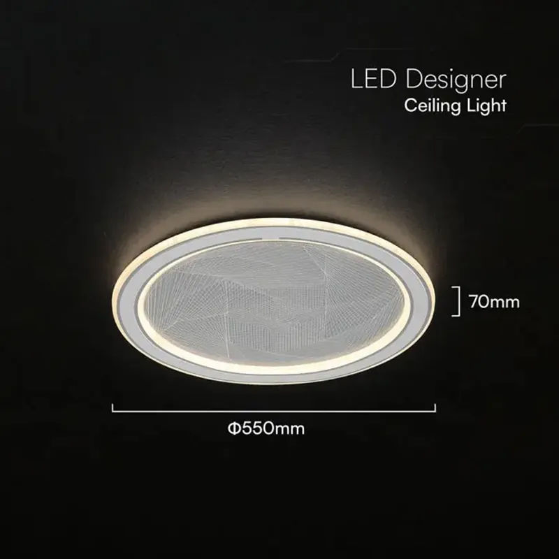 Aplica LED 50W 3IN1 Dimabil cu Telecomanda