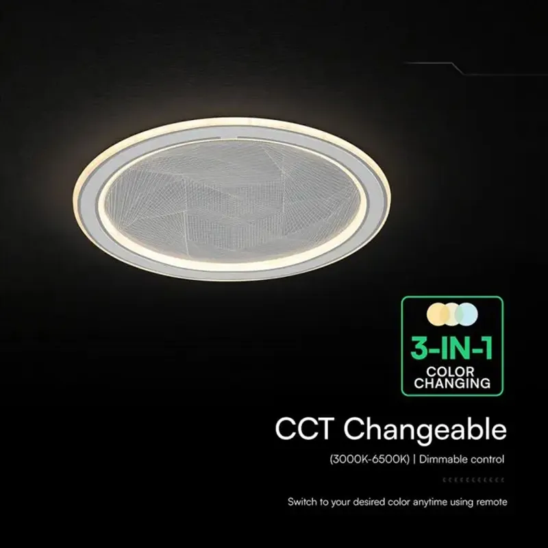 Aplica LED 50W 3IN1 Dimabil cu Telecomanda