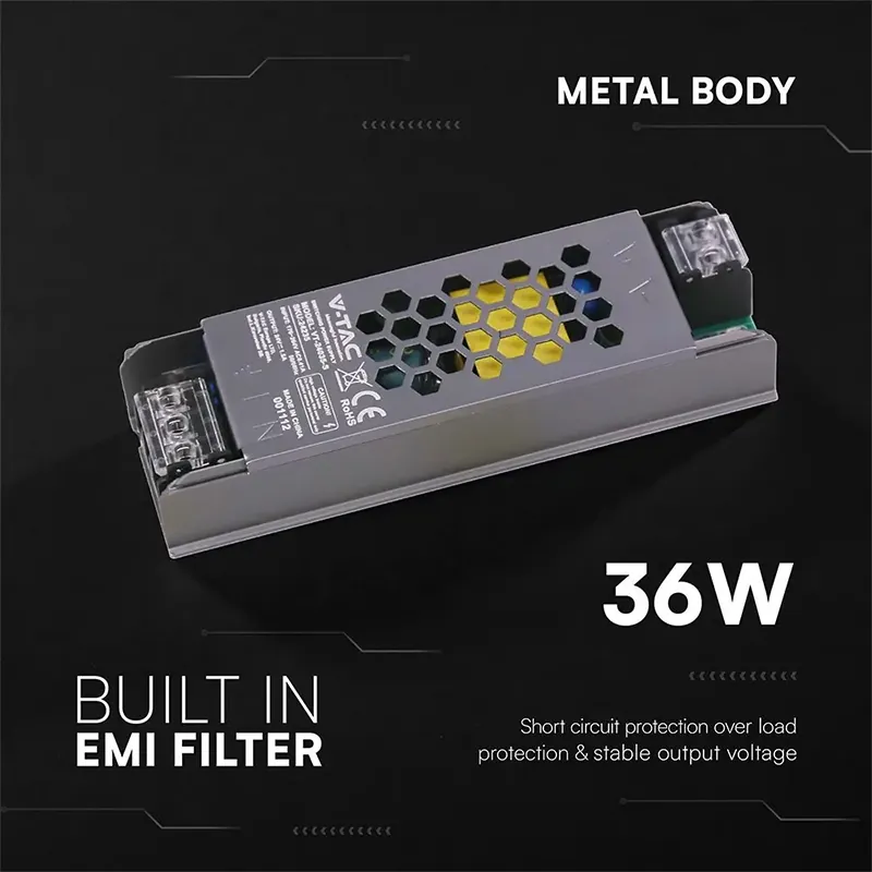 Sursa Alimentare Slim 24V 36W 1.5A IP20