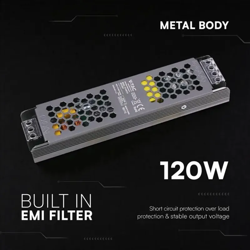 Sursa Alimentare Slim 12V 120W 10A IP20