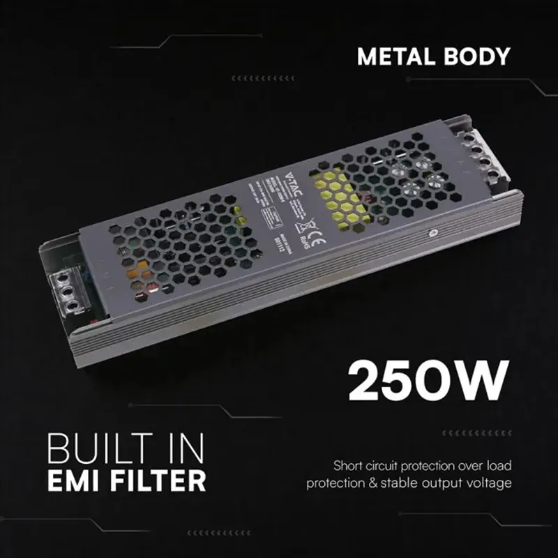 Sursa Alimentare Slim 12V 250W 20.83A IP20