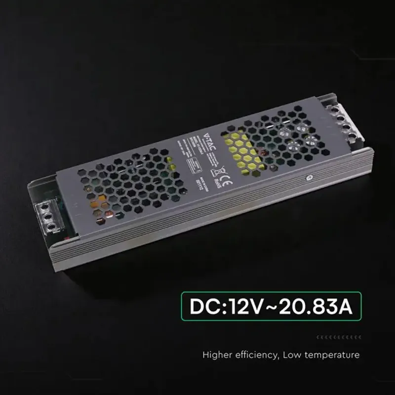 Sursa Alimentare Slim 12V 250W 20.83A IP20