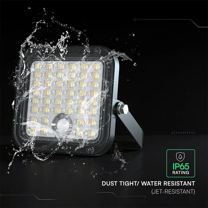 Reflector LED Solar 30W 4800LM 3IN1 - Negru