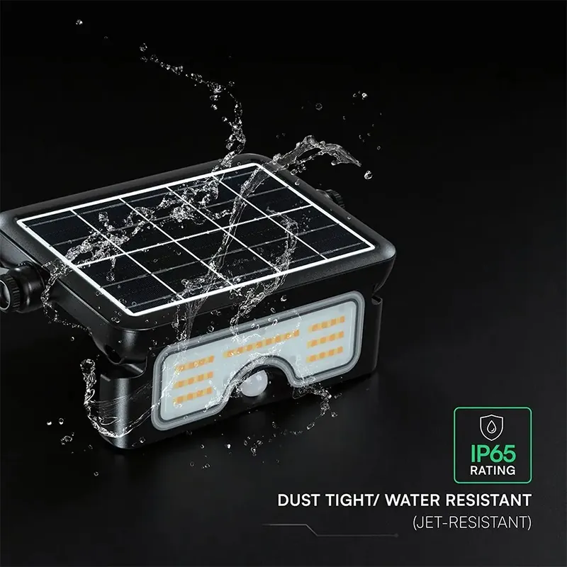Reflector LED Solar 7W 3IN1 - Negru