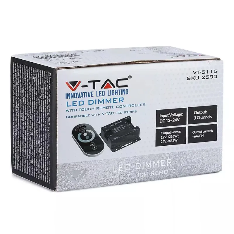 Controller Banda LED Dimabil cu Touch 12V 216W /24V 432W