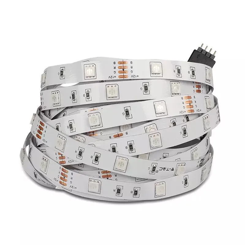 Kit Banda LED SMD5050 30LED/M RGB IP20 10M