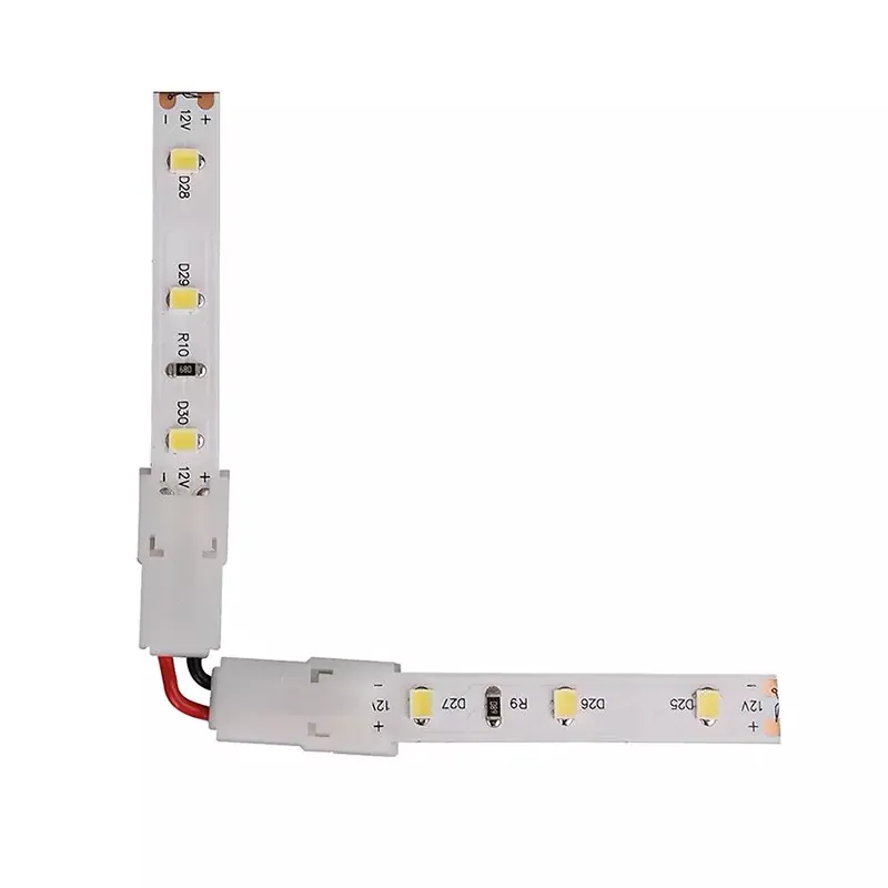 Conector Banda LED 8MM Forma L