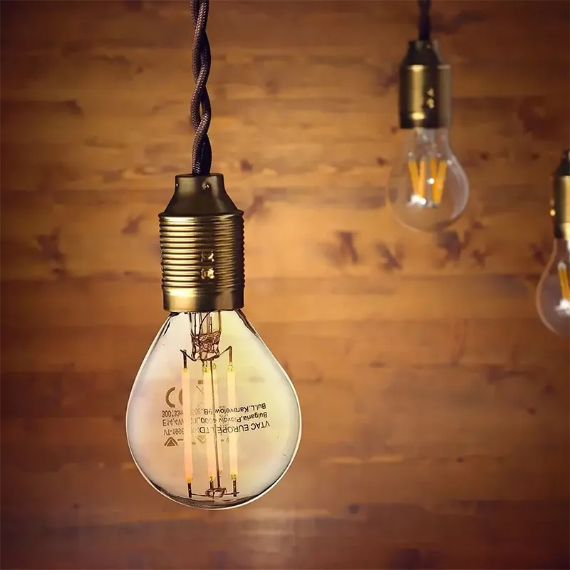 Bec E14 P45 cu Filament LED 6W 6400K