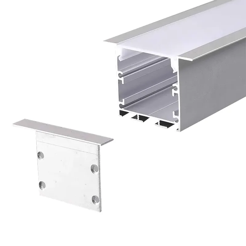 Profil Aluminiu pentru Banda LED 2M 50MM X 35MM Alb