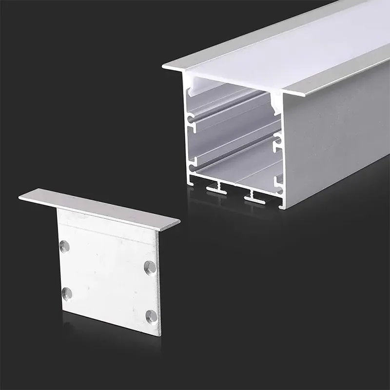 Profil Aluminiu pentru Banda LED 2M 50MM X 35MM Alb