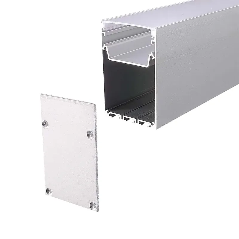 Profil Aluminiu pentru Banda LED 2M 50MM X 75MM Alb