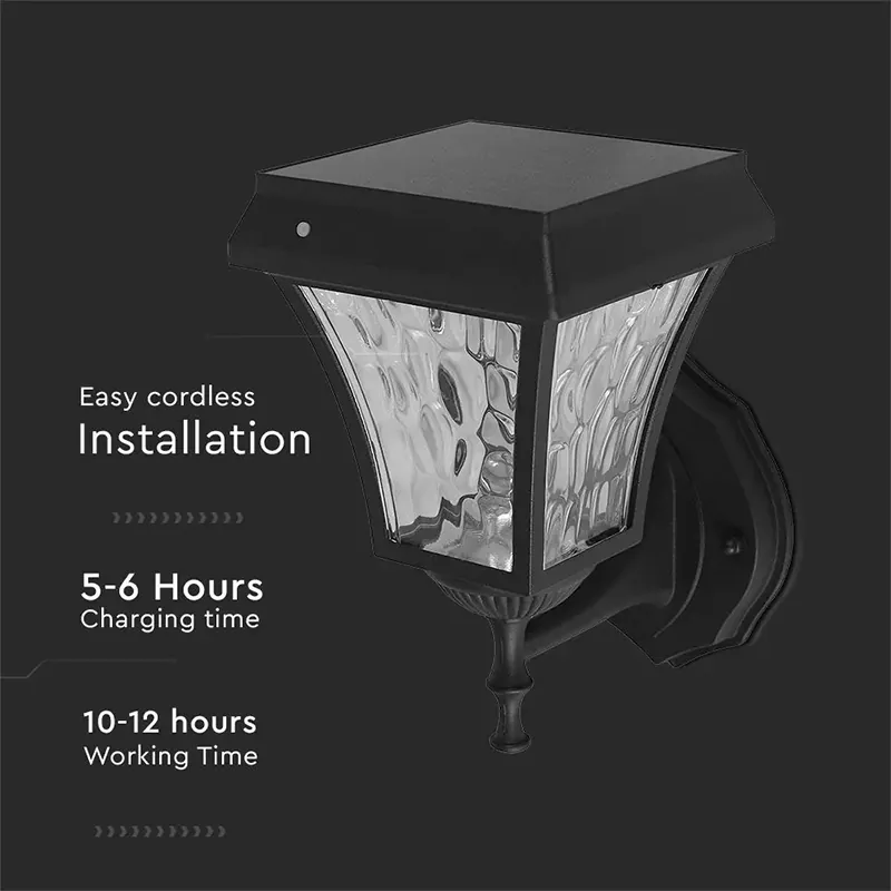 Corp Iluminat LED Solar 2W 3 in 1 IP65