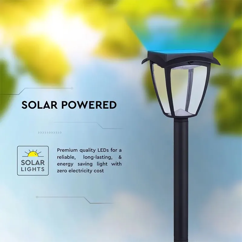 Corp Iluminat LED Solar 2W 3000K + 6000K IP65