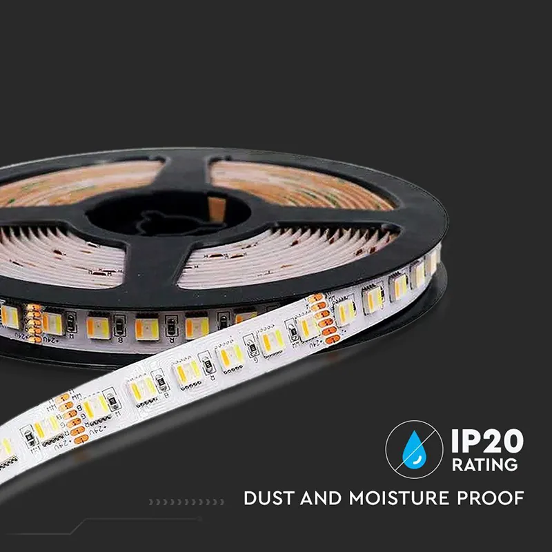 Banda LED 24V SMD5050 24W/M 120LED/M 3IN1 IP20 5M