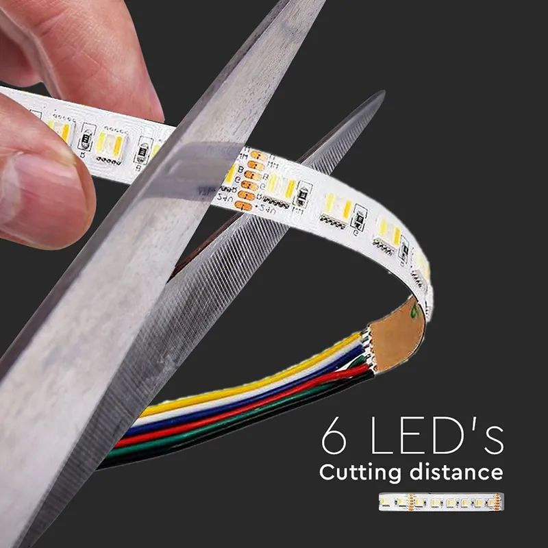 Banda LED 24V SMD5050 24W/M 120LED/M 3IN1 IP20 5M